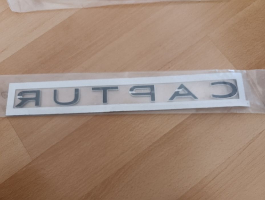 Letras, emblema,monograma, Scenic, Captur