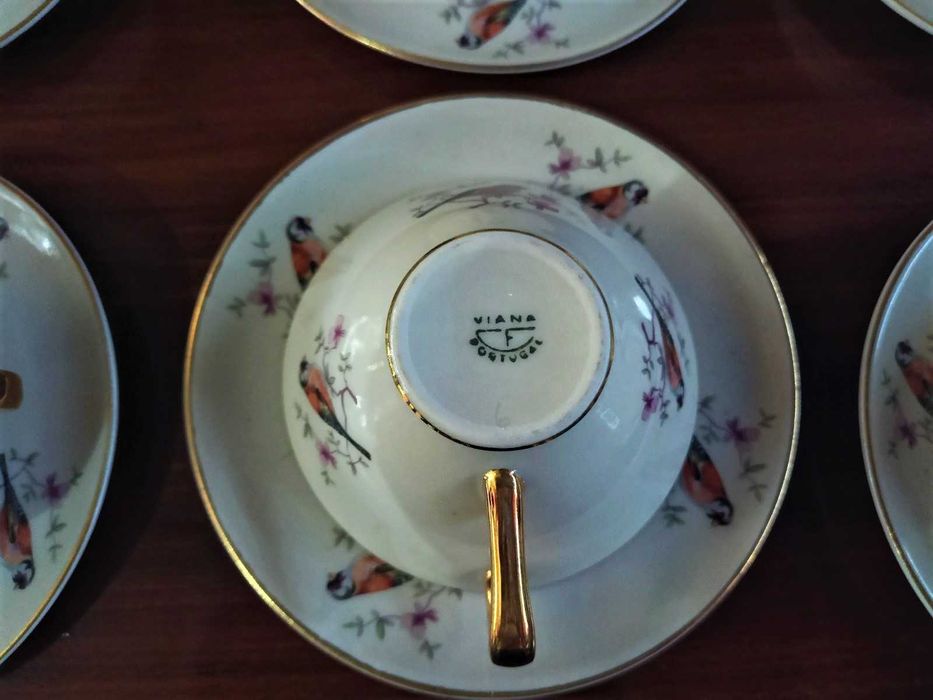 Serviço Chá Porcelana Viana