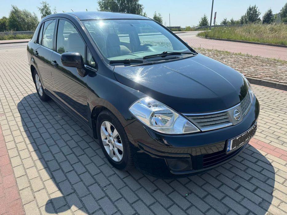 Nissan Tiida Versa 1.8 Benz/Gaz Automat 2007 rok