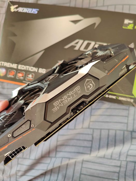 AORUS GTX 1060 Xtreme 6G, GDDR5, відмінний стан, без майнінгу.