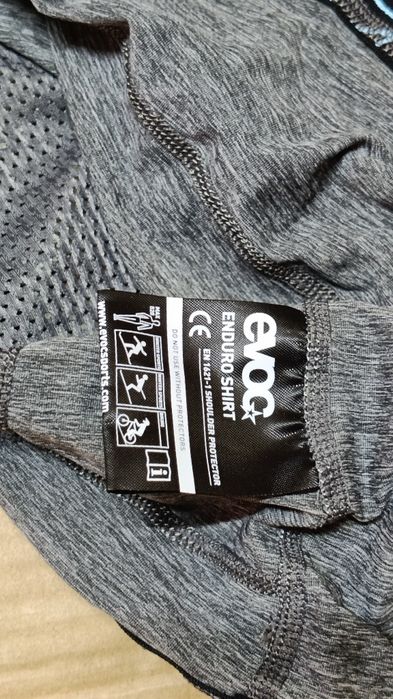 Koszulka na rower męska Evoc Enduro Shirt carbon grey rozm.XL