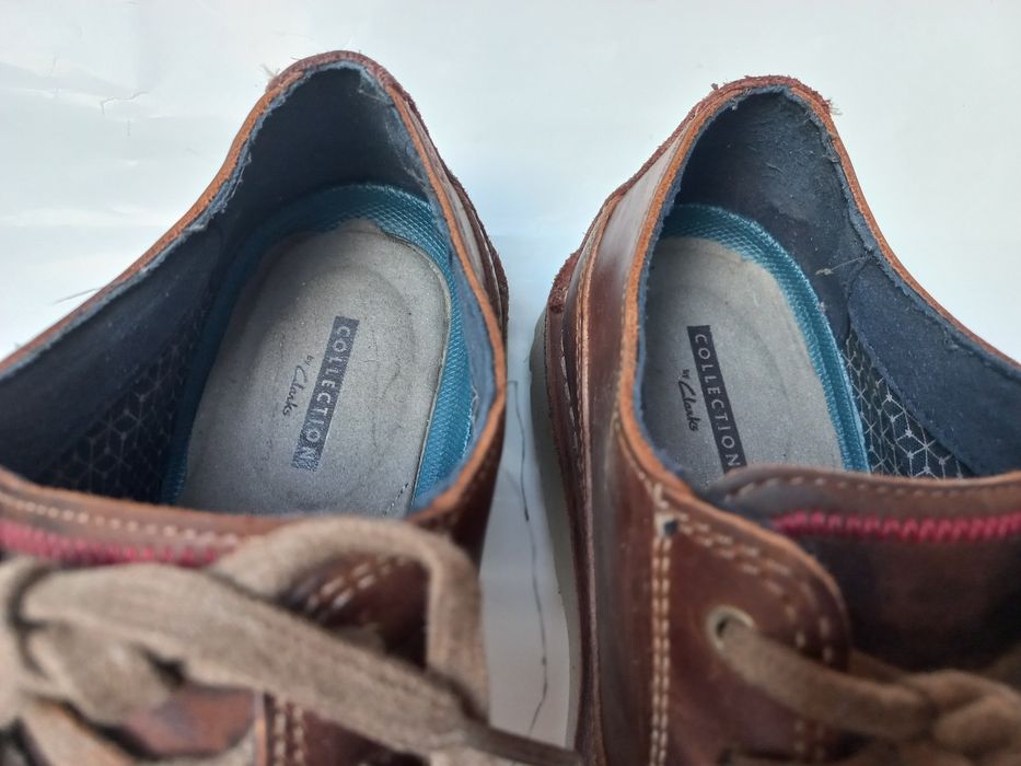 Clarks collection мокасины 42-43р.