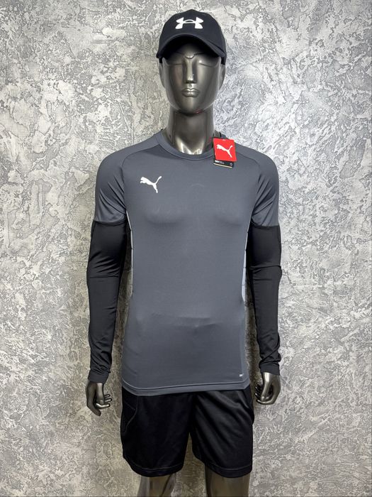 Puma Drycell спортивный костюм M размер вратарский футбольный черно-серый