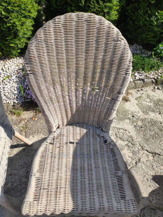 Meble ogrodowe z drzewa