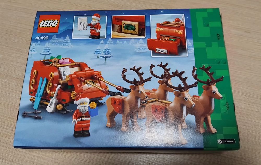 LEGO Sanie świętego Mikołaja LEGO 40499