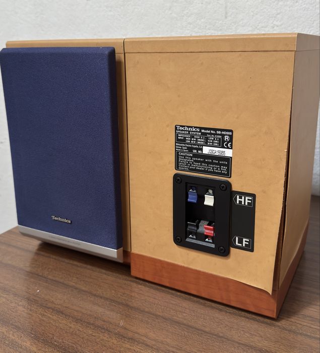 Technics HD505 Completo (MiniDisc + CD + Amplificador + Colunas + Comando)