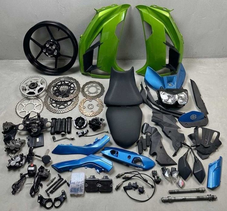 kawasaki ninja 400 пластик - Купить запчасти для транспорта БУ и