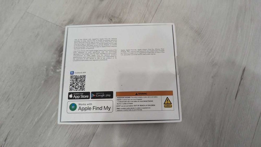 Трекер Apple Find My Bluetooth мітка для речей трекер метка блютус на айфон с креплением