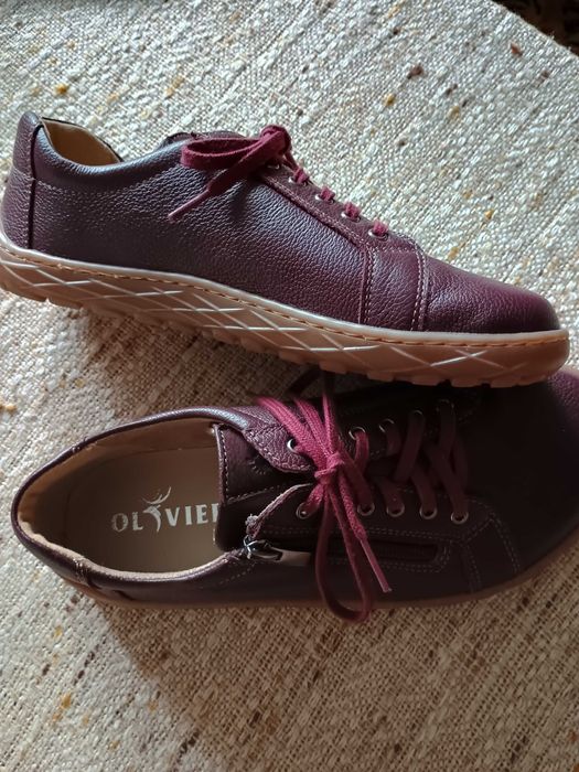 Bardzo wygodne buty skórzane