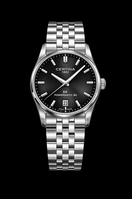 Certina DS Powermatic 80 Automatic – szafirowe szkło, 100 m, C026.407