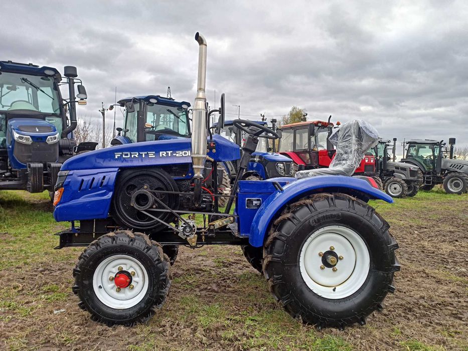 Трактор Форте 201 + фреза и плуг