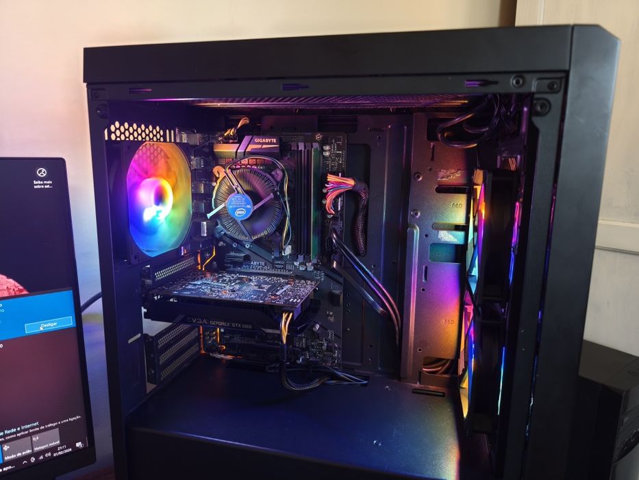 Torre gamer i3 7100 GTX 1060 6Gb