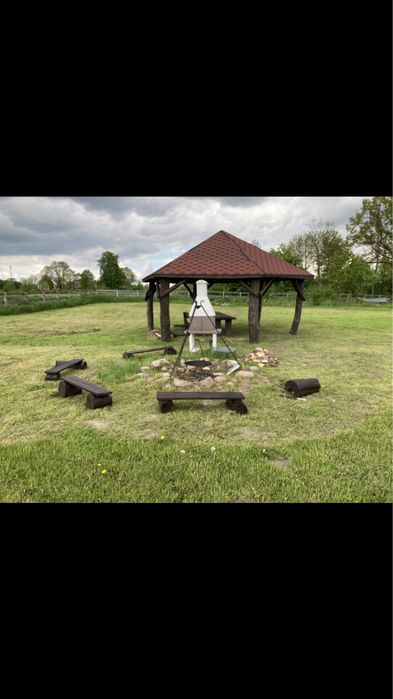 Dom nad jeziorem Mazury , basen, klimatyzacja, grill.
