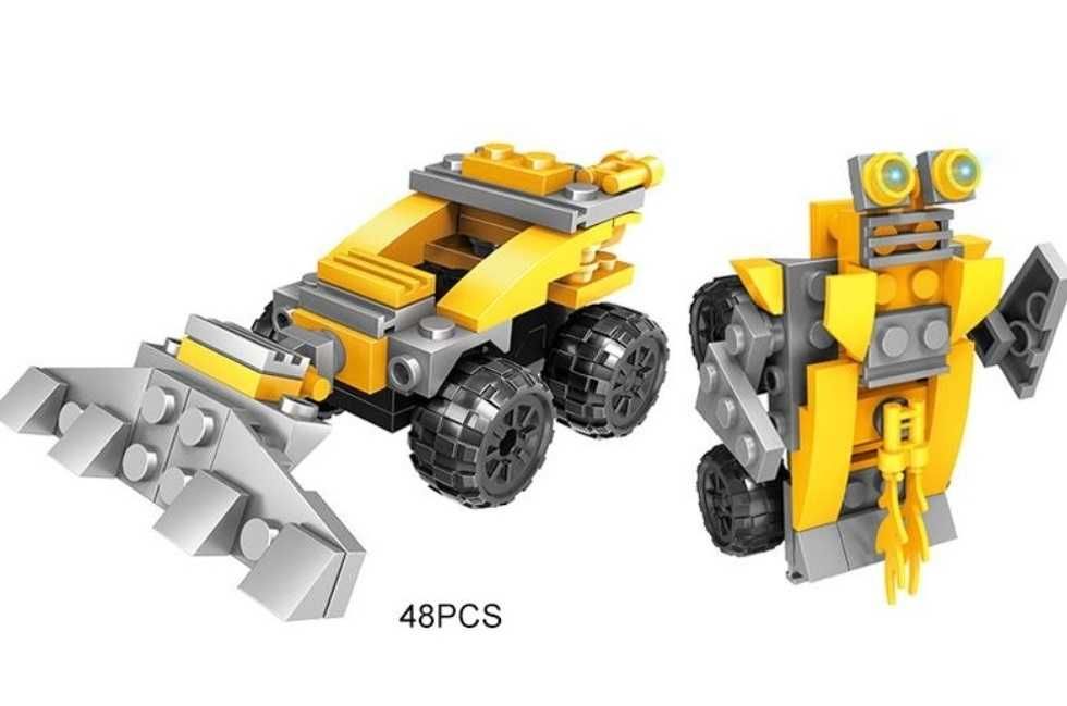 Klocki Great Friend - Creator 2w1 BULLDOZER