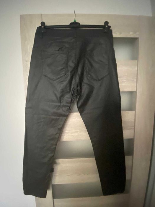 Czarne spodnie Ala skóra