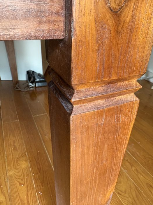 Mesa de jantar/escritorio - madeira macica