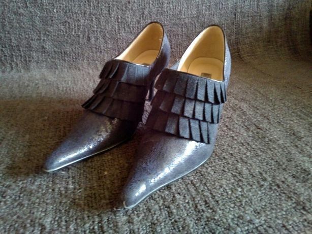 Жіночі замшеві туфлі