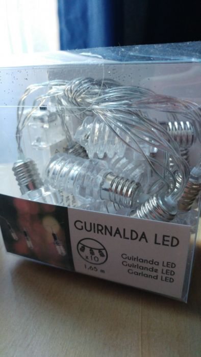 Luzes led casamento