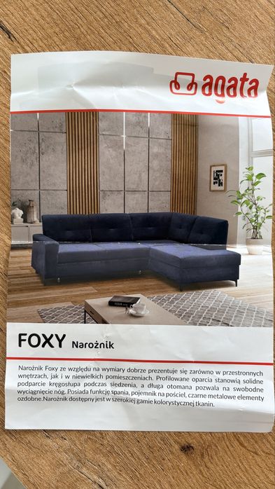 Kanapa narożnik z funkcją spania