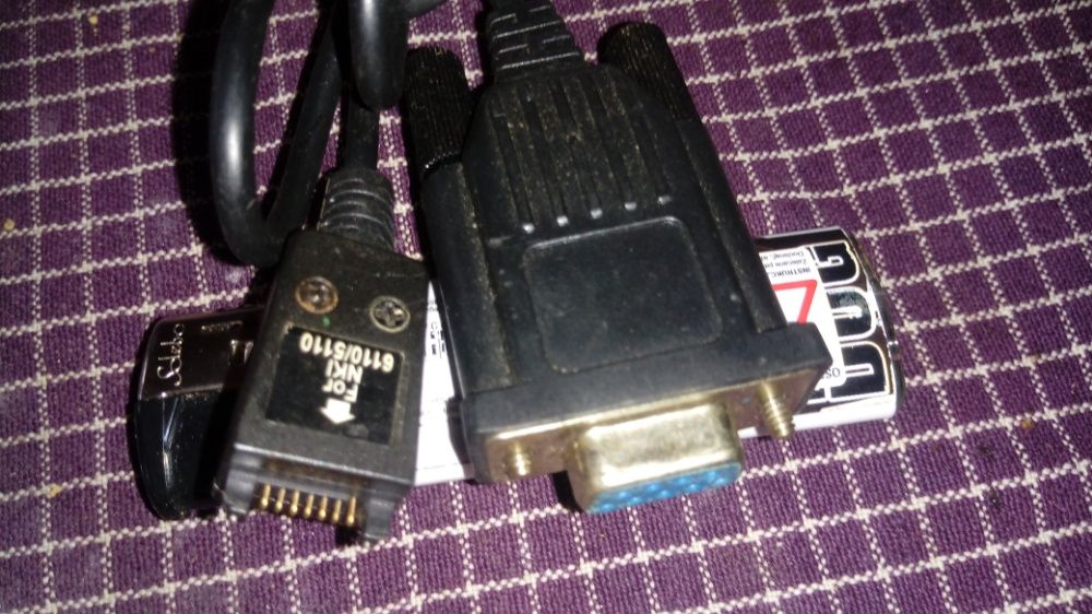 Kabel NOKIA 5110/6110 DAU-9P+Konwerter RS232 do USB kabel l HL-340