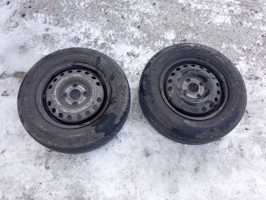 Диски з резиною 13 4/100 део ланос нексія