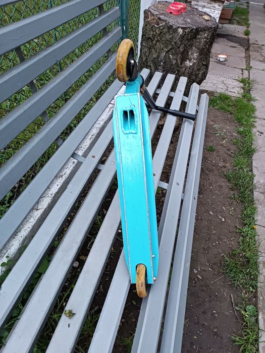 Трюковий самокат Exlplore WAVE блакитний