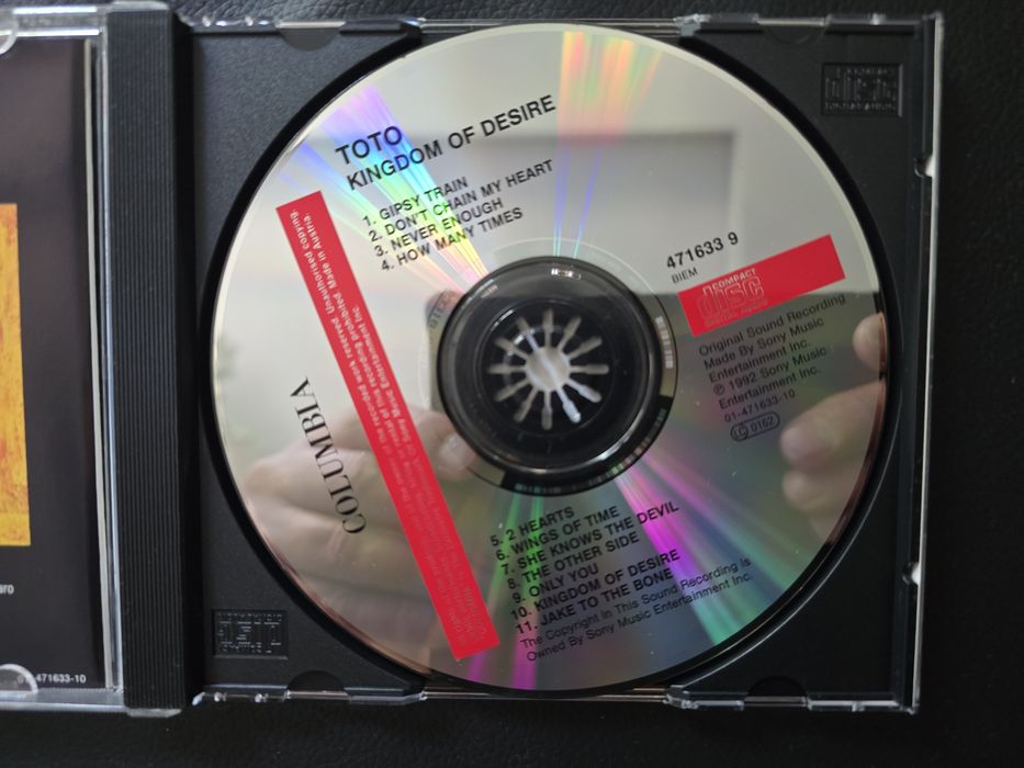 Toto ,,Kingdom of desire" CD nowe
