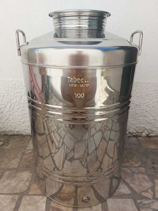 Cuba de inox 100l