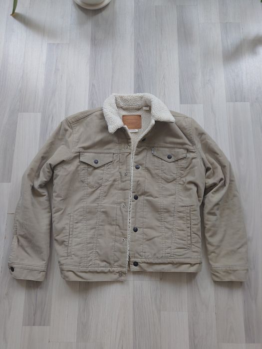 Levis premium Sherpa куртка джинсова левіс