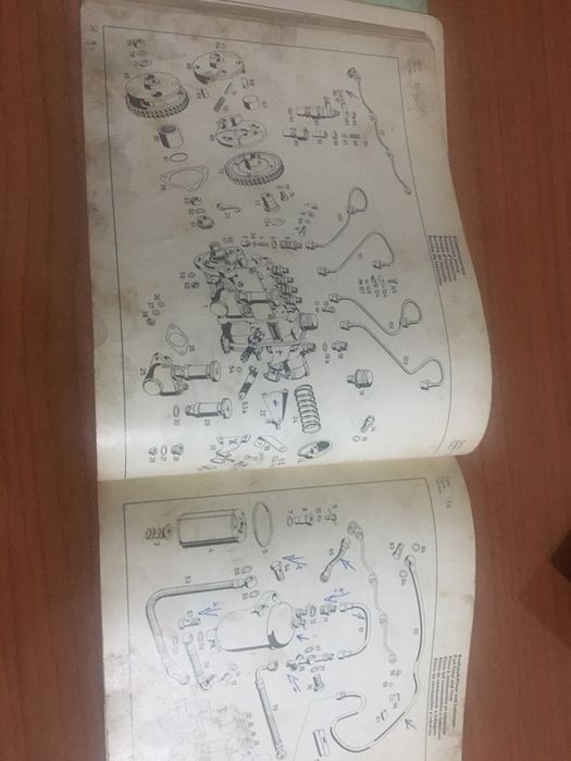 Mercedes 190E e 190D Catalgo Peças 1961