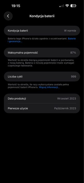 Sprzedam Iphone 15 plus