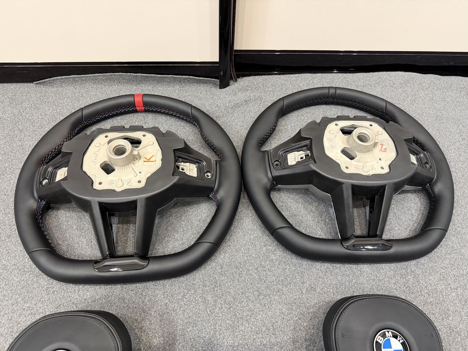 BMW M-пакет кермо LCI G Series, руль з подушкою airbag, карбон і сірий