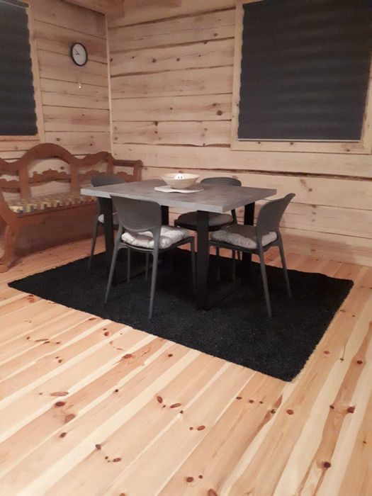 Domek letniskowy do wynajęcia z bali drewnianych na Roztoczu