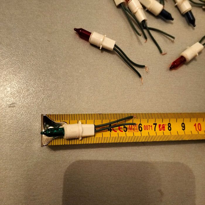 Lampki choinkowe, różne kolory