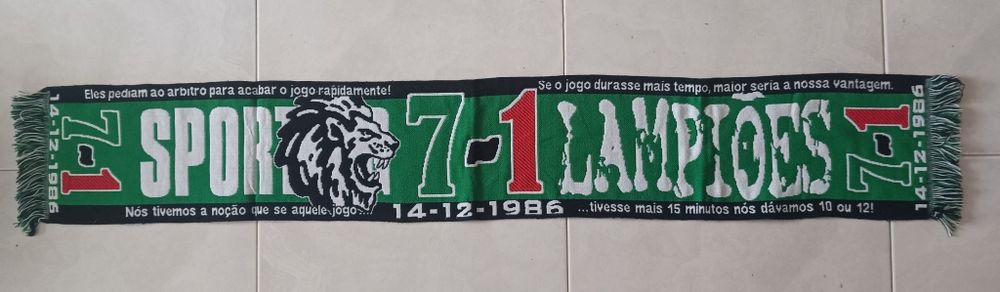 Cachecol do Sporting novo