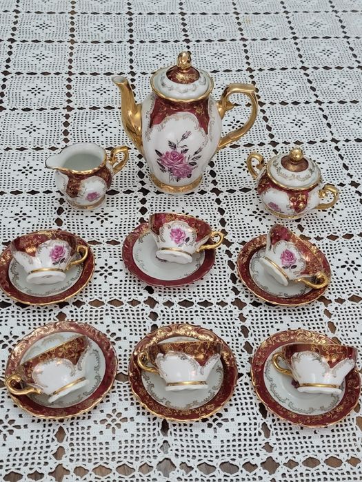 Serviço de Café Antigo