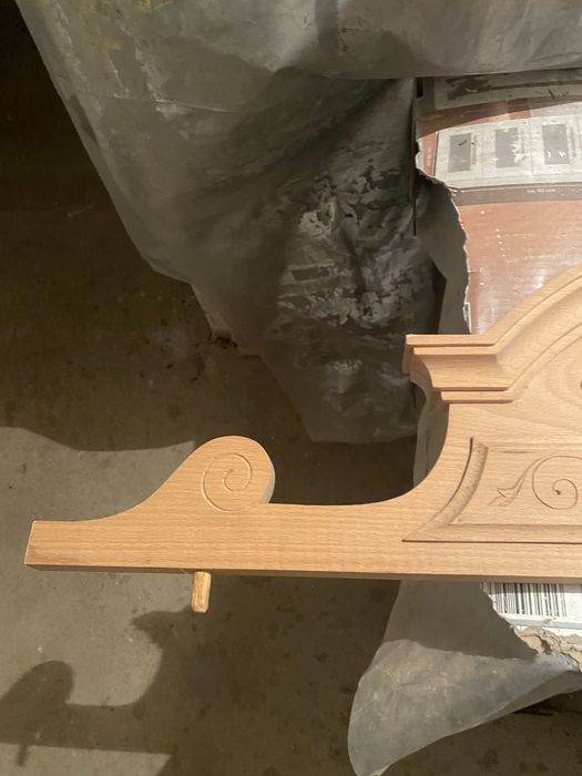 Moldura madeira feita mão ( movel ou cama )