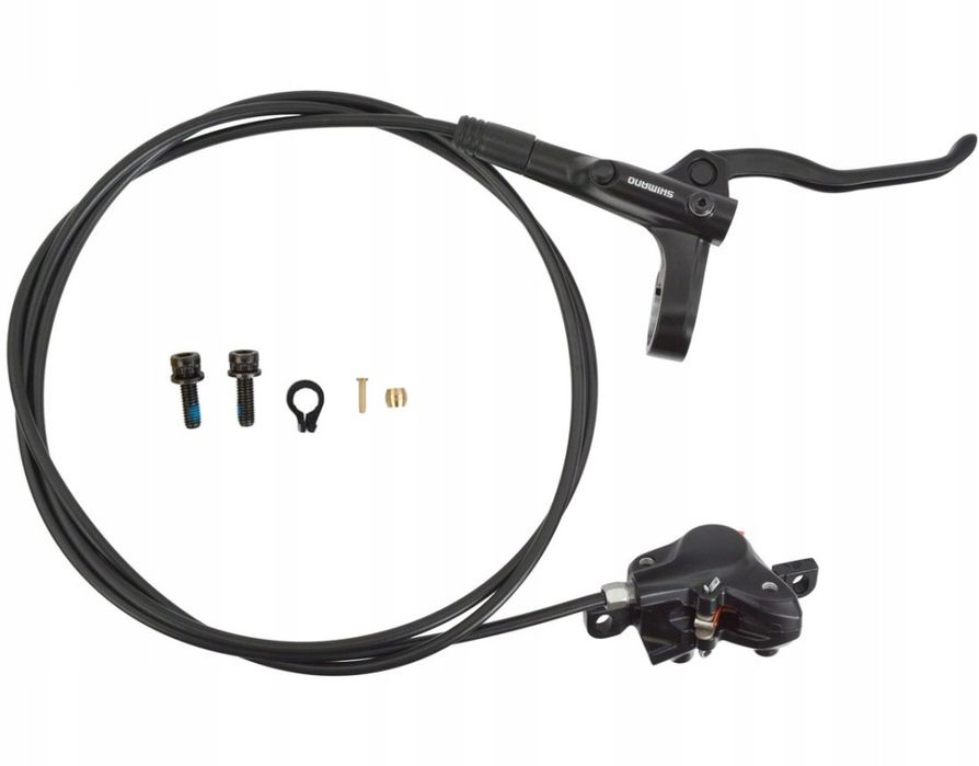 Hamulec hydrauliczny SHIMANO BR-MT200 tylny 1400mm + adapter 160mm, śruby