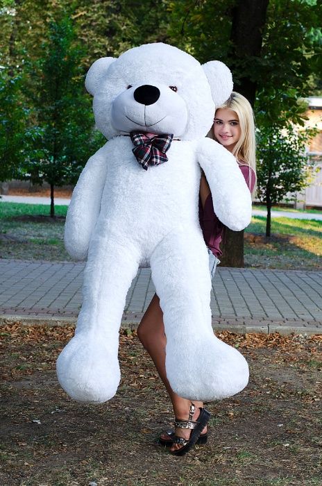 Великий плюшевий ведмедик Бублик 200 см