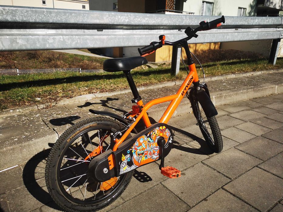 Rower dziecięcy Btwin 500 Robot 16 cali