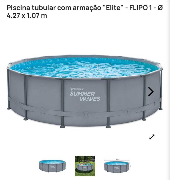 Piscina Tubular 4.27x1.07m