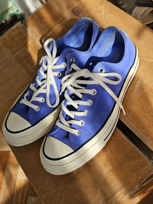 Кеди чоловічі Converse 42 натуральна шкіра замш
