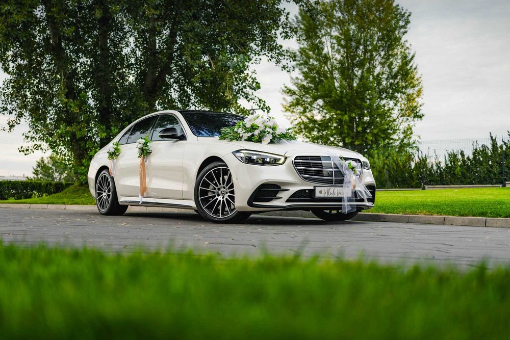 Luksusowe auto do ślubu – Mercedes-Benz S400d 4Matic | Cała Polska | Z kierowcą