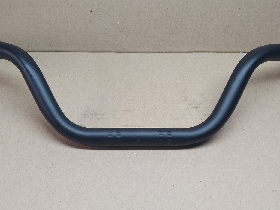 Руль мопеда Альфа Дельта NEW (чёрный матовый) оригинал