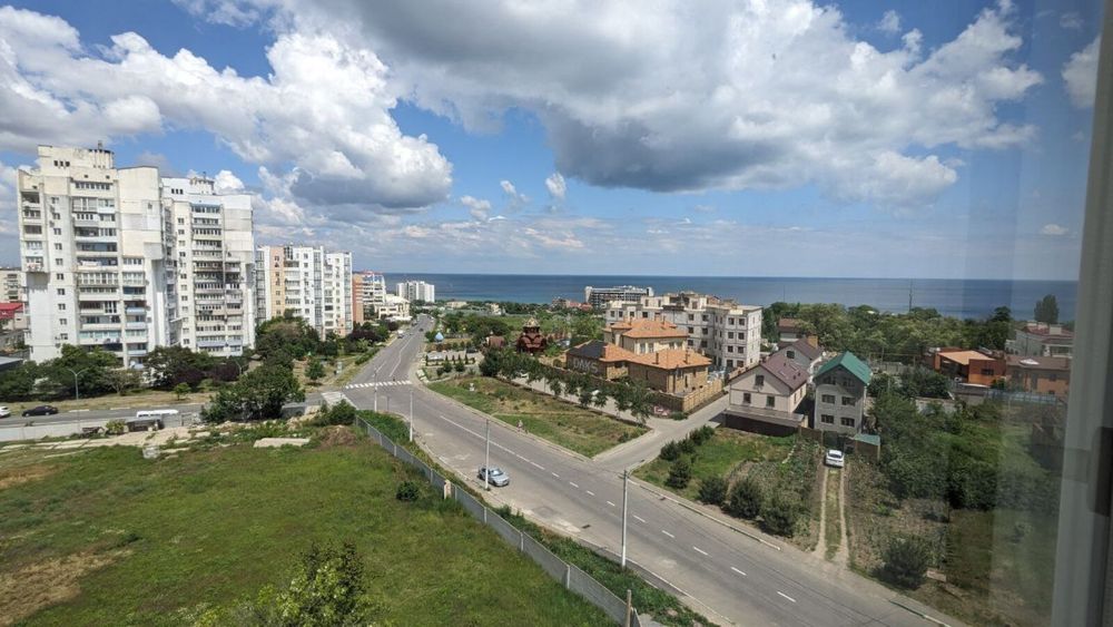 3к квартира з видом на море в Чорноморську