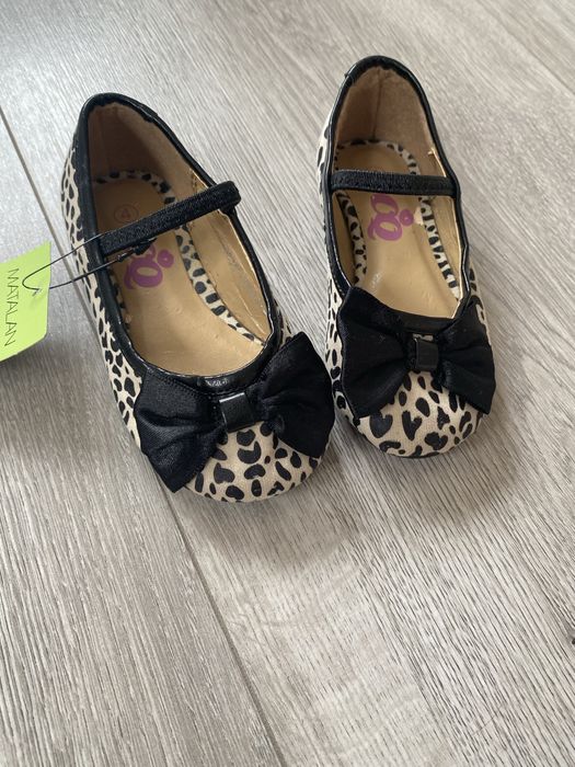 Леопардові туфельки для дівчинки
