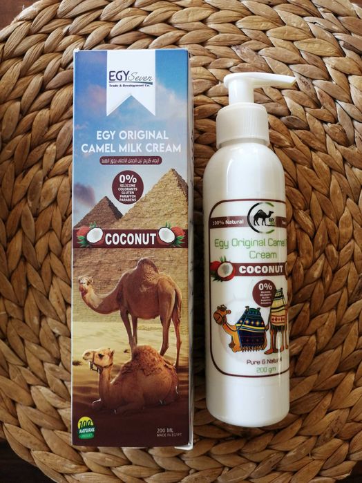 Balsam krem mleko wielbłąda kokos Egy Seven 200 ml