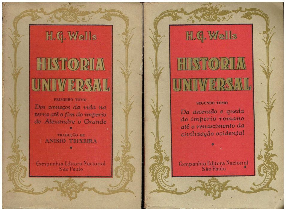 8312

História Universal - Vols I e II
H. G. Wells