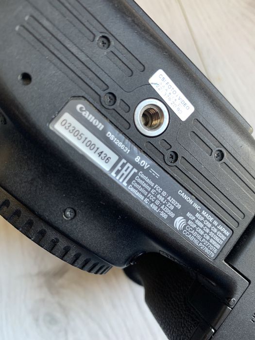 Lustrzanka Canon EOS 6D Mark II czarny