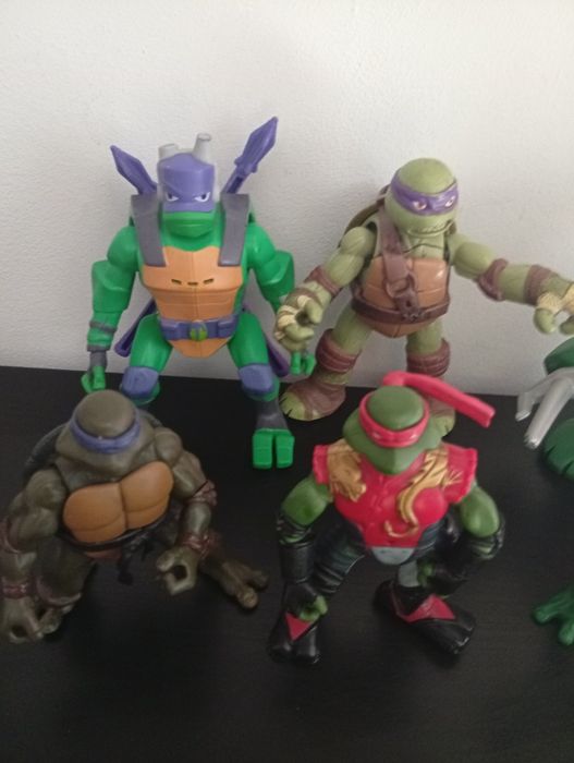 Conjunto de figuras TMNT ninja turtles
